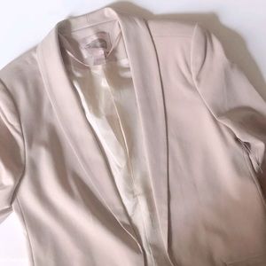 Nude Pink Boyfriend Blazer